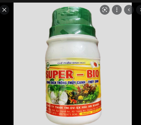 DUNG DỊCH TRỒNG THỦY CANH THỦY SINH lọ (100ml)