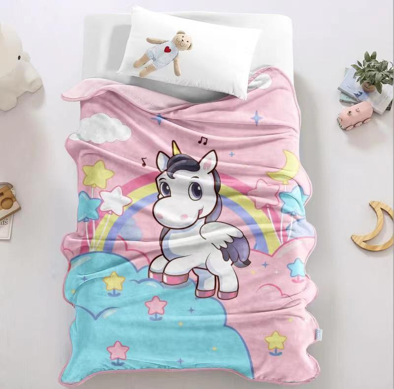 Mền chăn tuyết Quảng Châu cho bé 1mx1m4- Hàng cao cấp