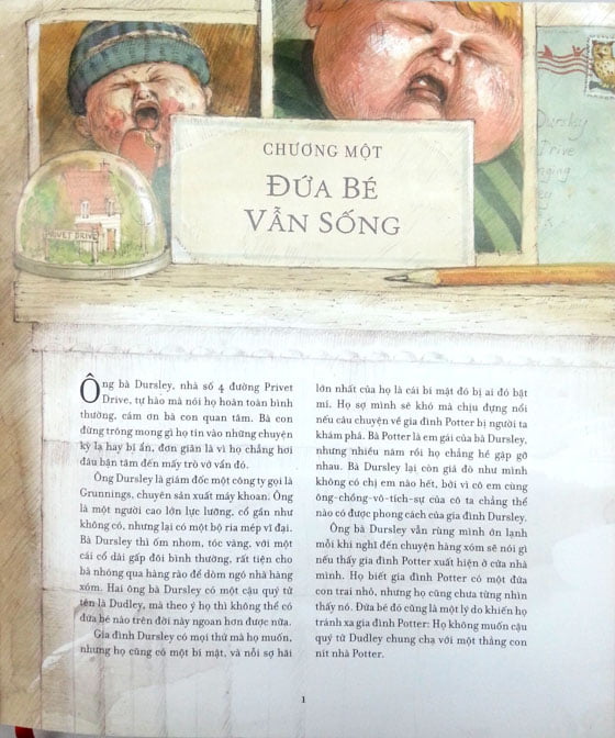 Fahasa - Harry Potter Và Hòn Đá Phù Thủy (Bản Đặc Biệt Có Tranh Minh Họa Màu)
