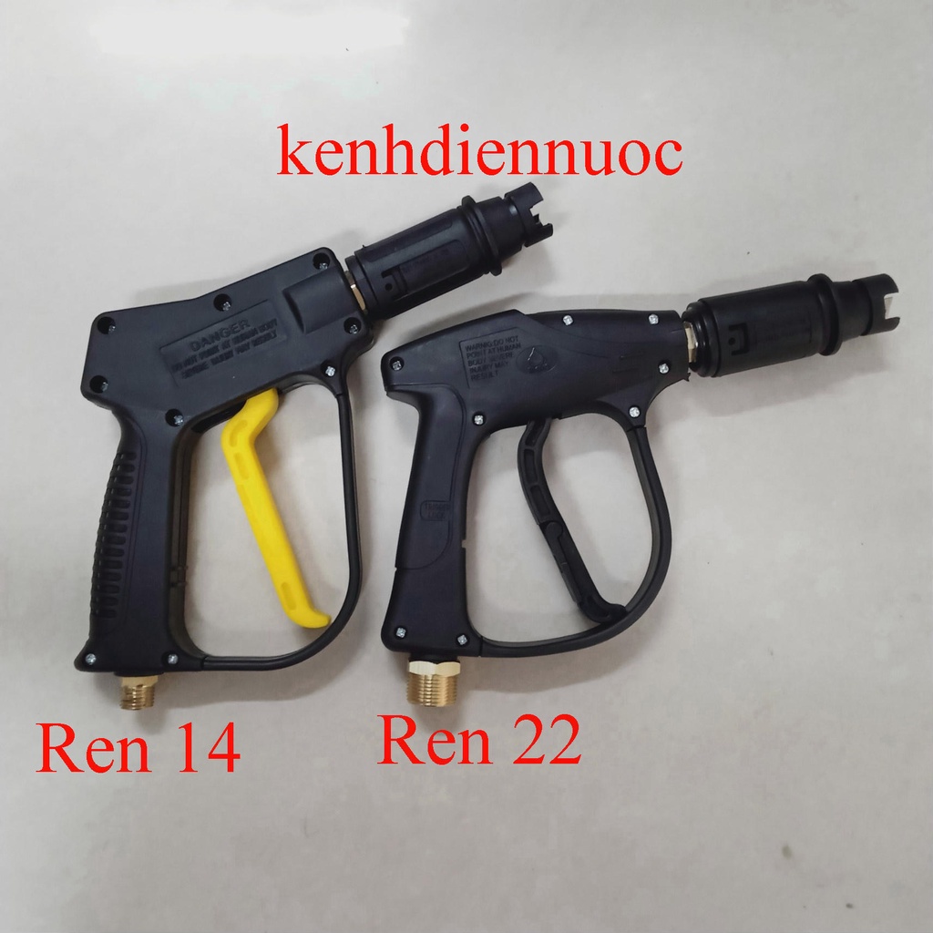 Sung máy rửa xe cao áp ren 14/22mm