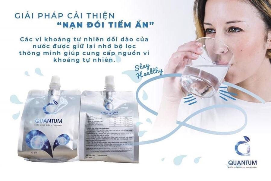 [HCM]Nước khoáng lượng tử giàu hydrogen Quantum