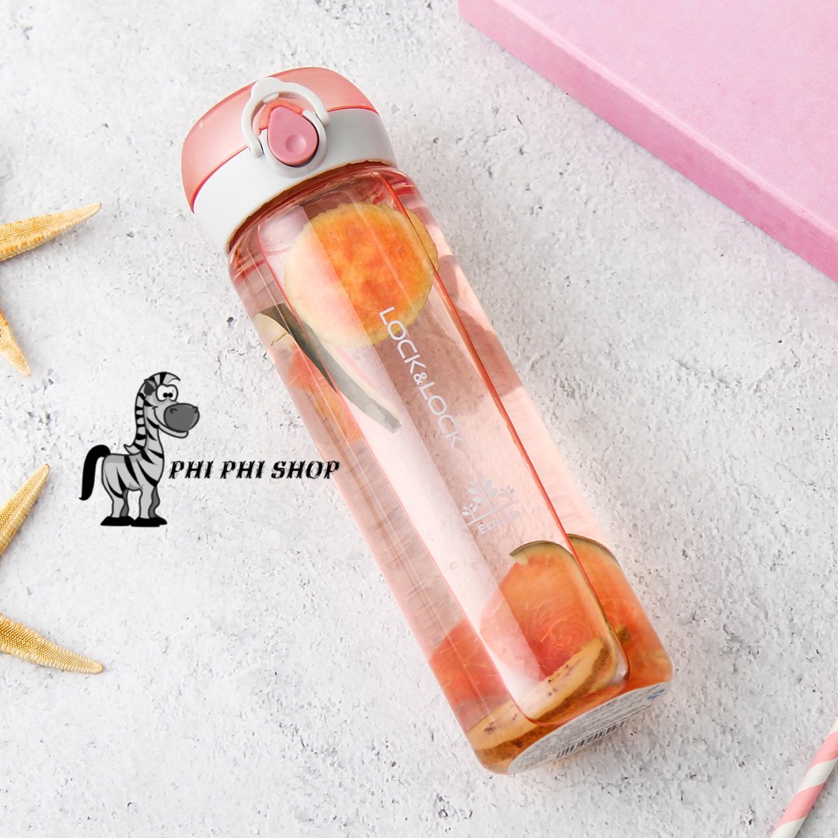[HCM]Bình nhựa tritan Lock&Lock One Touch Bottle 500ml ABF645