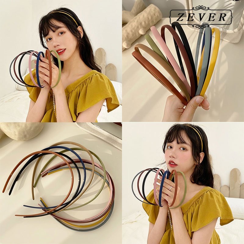 Cài tóc màu trơn phong cách Hàn Quốc đơn giản
