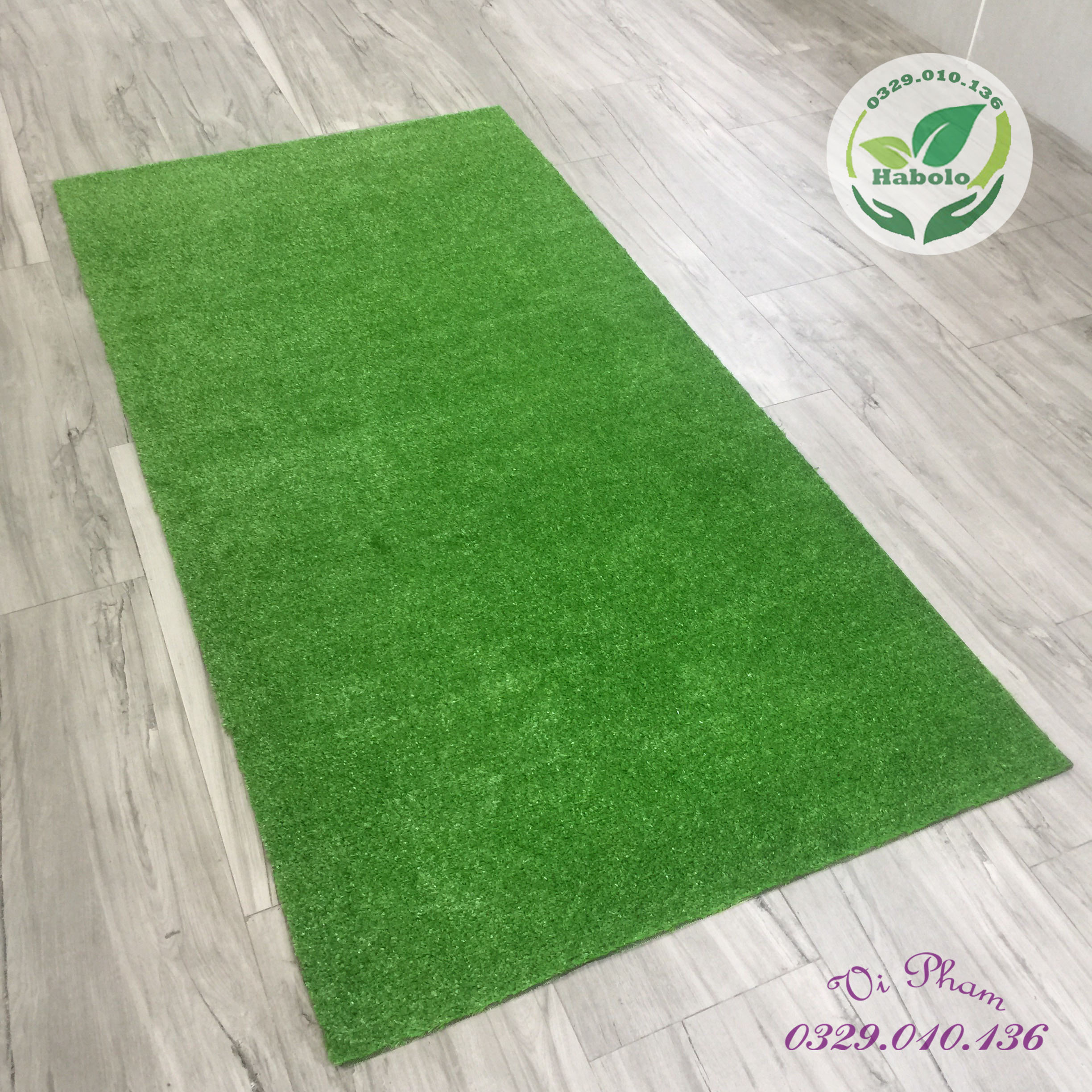 Thảm cỏ trang trí ban công chung cư kích thước [ 1m x 2m ]