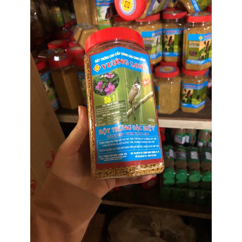 Cám Vương Long chào mào( số 1, số 2)
