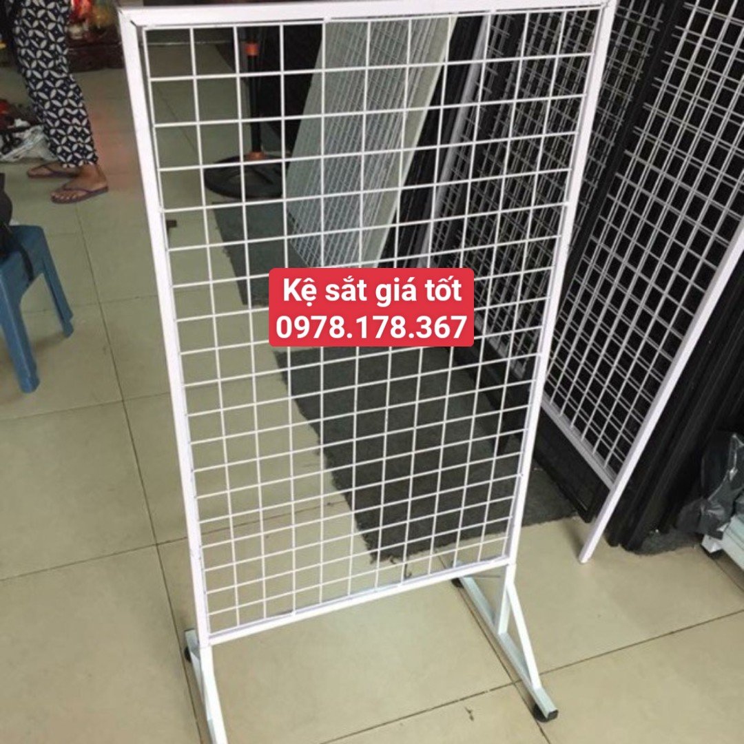 Khung lưới có chân treo phụ kiện cao cấp - 1.2mx60