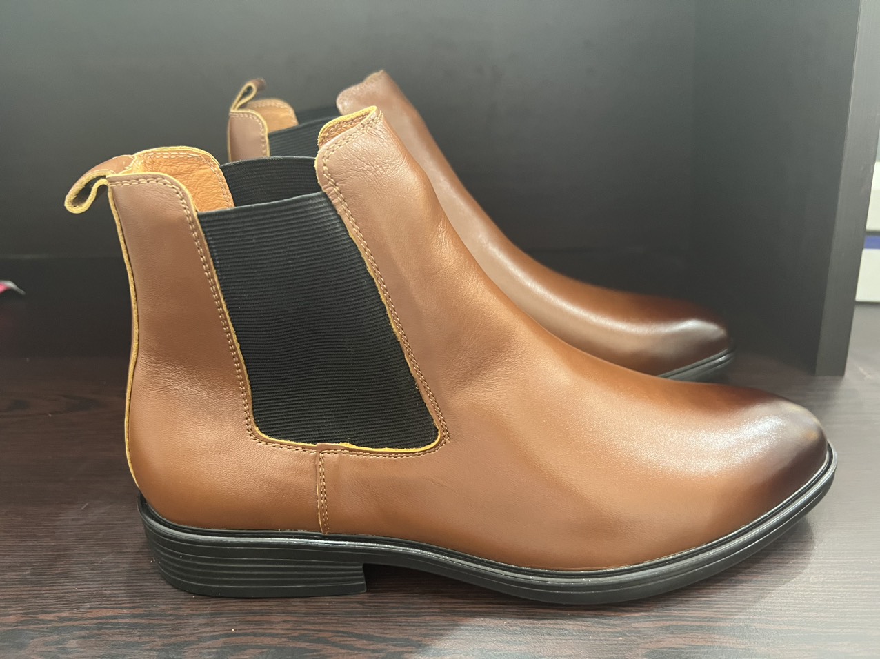[ SALE XẢ KHO ]  GIÀY BOOTS NAM CHELLSEA BOOTS CLASSIC DA BÒ 100% C22