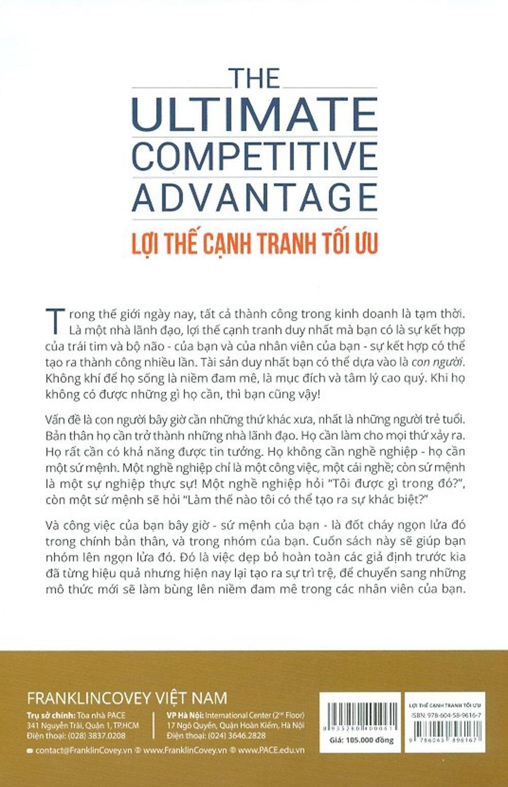 Lợi Thế Cạnh Tranh Tối Ưu