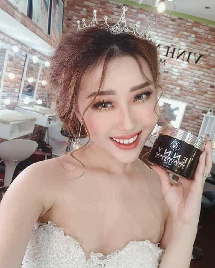 Kem Body X2 Enny Nâng Cấp Body X4 (Mẫu Mới) Dưỡng Trắng Da Ban Đêm Tặng Kèm Sữa Tắm Trắng - 150g