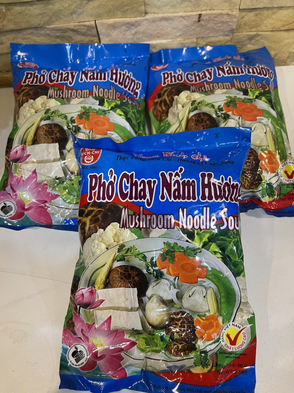 THÙNG 30 GÓI PHỞ CHAY NẤM HƯƠNG