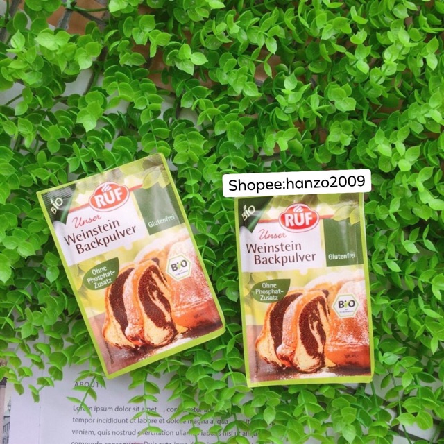 Bột Nở Hữu Cơ Ruf 20G