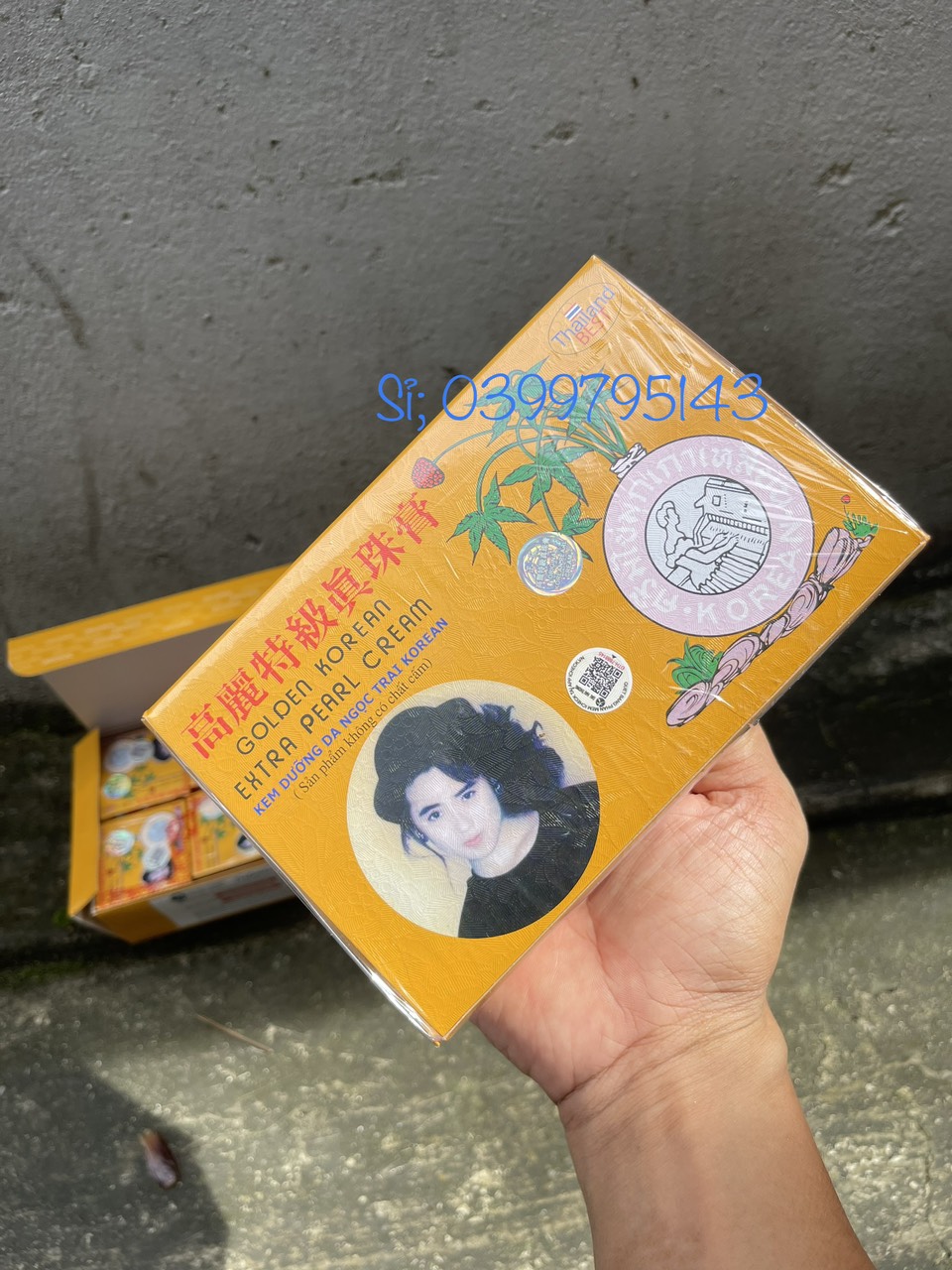 [Giá Sỉ ] 1 Lốc Kem Sâm Vàng 2 Tem Thái Lan