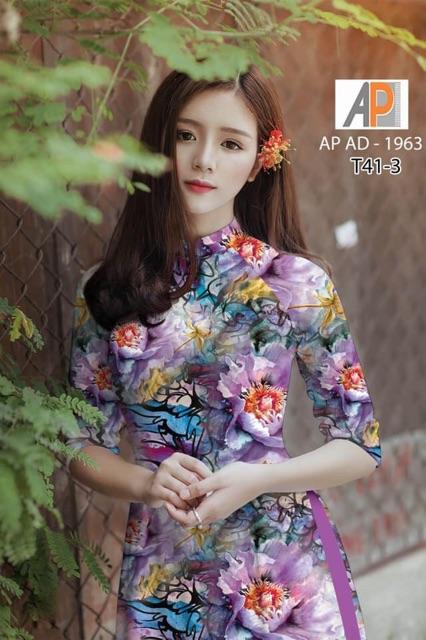 [HCM]Vải áo dài 3D