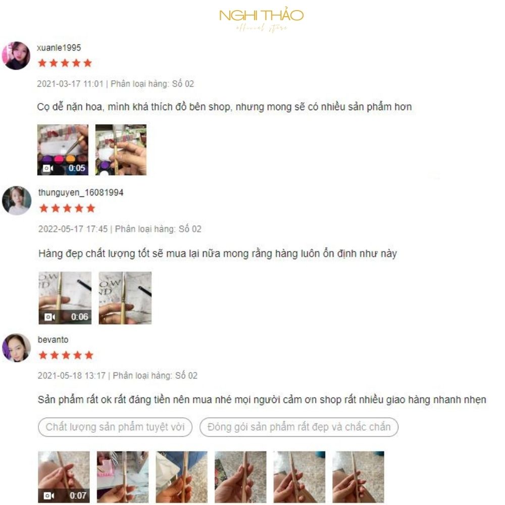 Cọ đắp hoa bột Jeliva