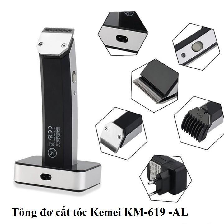 Tông đơ cắt tóc Kemei, may cat toc mini, tong do cam tay cat toc gia re, tong do cat toc chat luong, lưỡi dao làm bằng chất liệu chuyên dụng, chống hao mòn, không bị gỉ sét. Bảo hành toàn quốc 1 đổi 1 bởi Sun Store