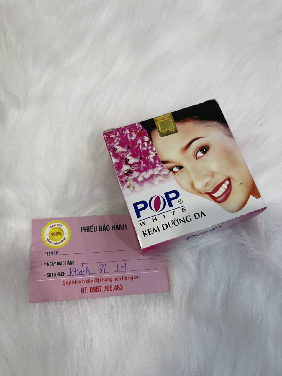 Kem pop 20g dưỡng trắng