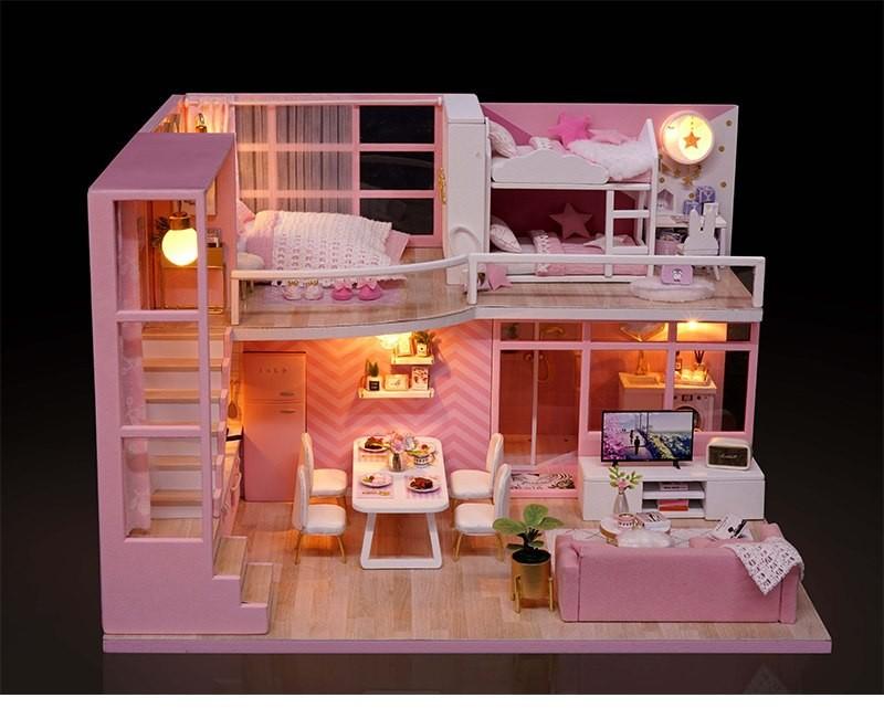 Bộ lắp ghép DIY - House Angels Dream L-026 (Tặng Mica + Keo)