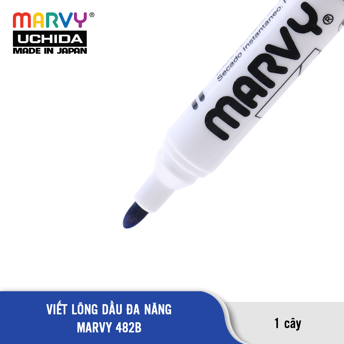 Bút Lông Dầu Đa Năng Đầu Tròn MARVY 482B