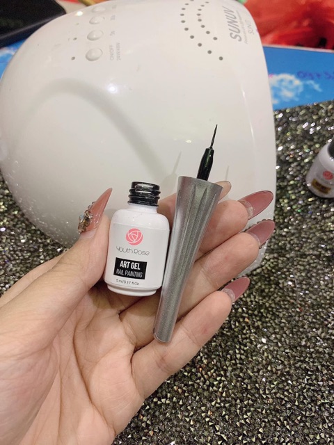 Cọ nét gel rose ( bán lẻ) Phụ kiện Nail