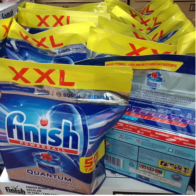 viên rửa bát finish quantum
