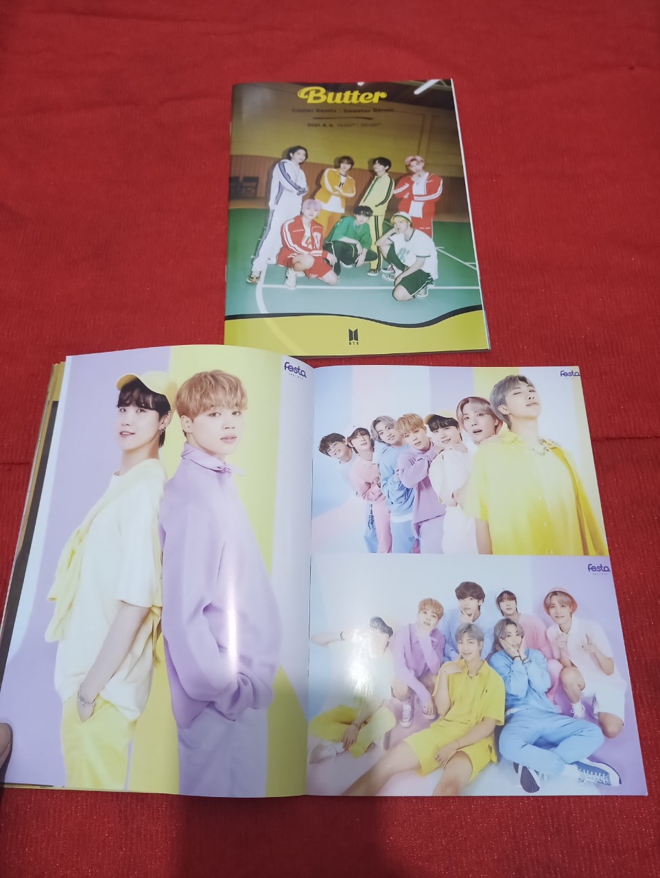 photobook BTS full hình MV " Buffer"
