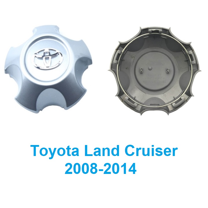 Logo chụp mâm, ốp lazang xe toyota land cruiser 2008-2014, chất liệu nhựa abs cao cấp, mã hàng ty-037