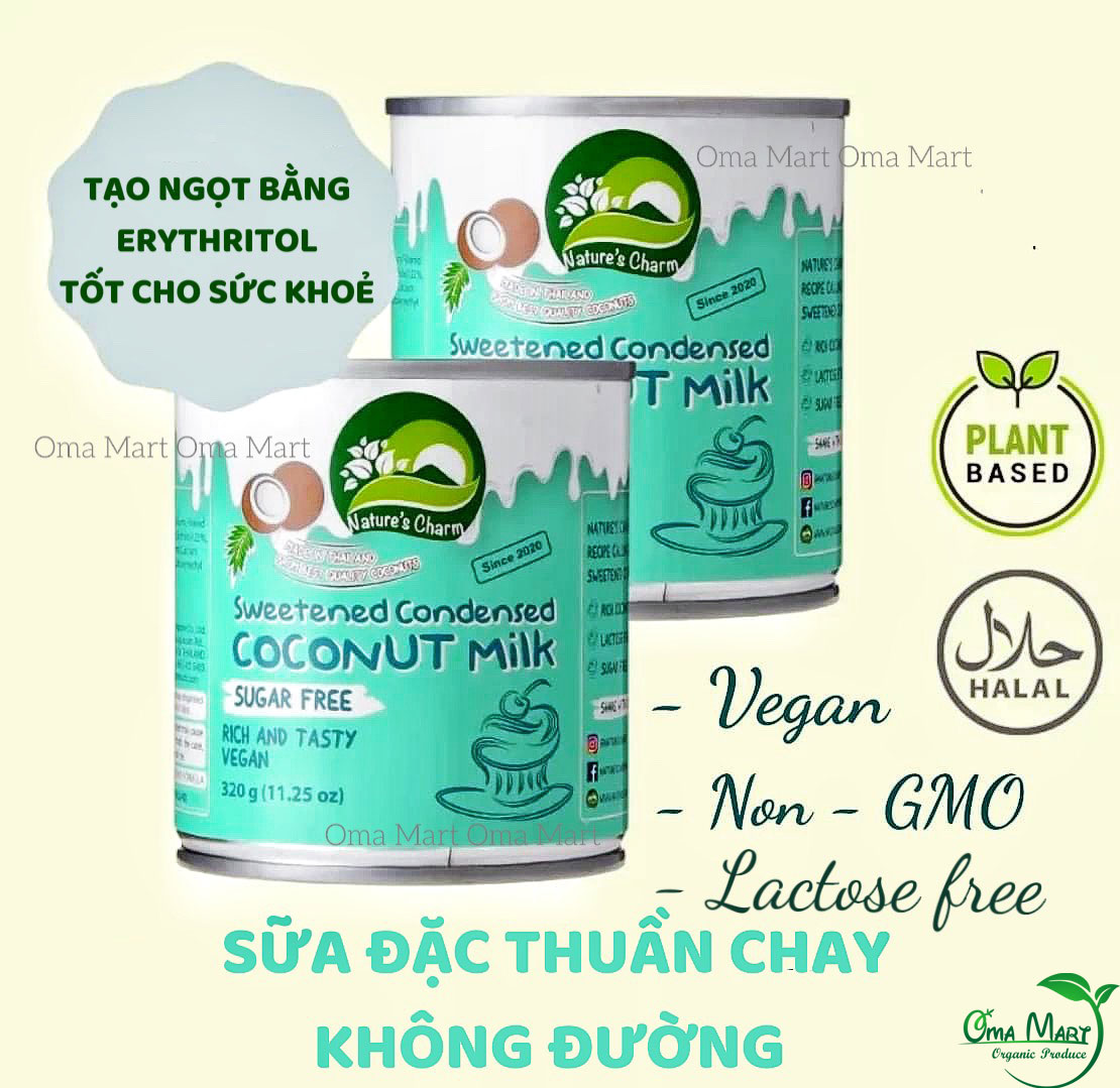 Sữa đặc thuần chay Nature's Charm 320g