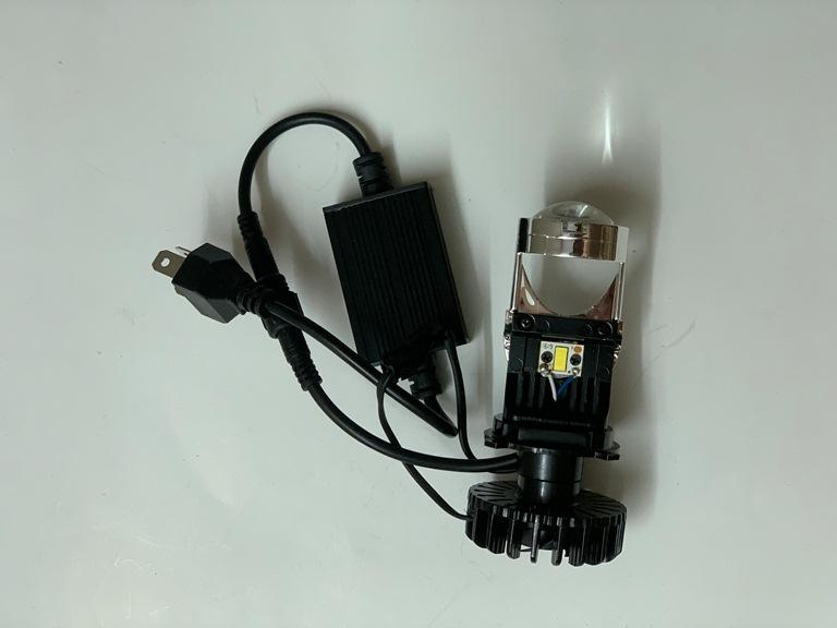 [HCM]Đèn Pha Led  Mini H4 projector Len Nâng Cấp Mới Cho Ô Tô và Xe Máy