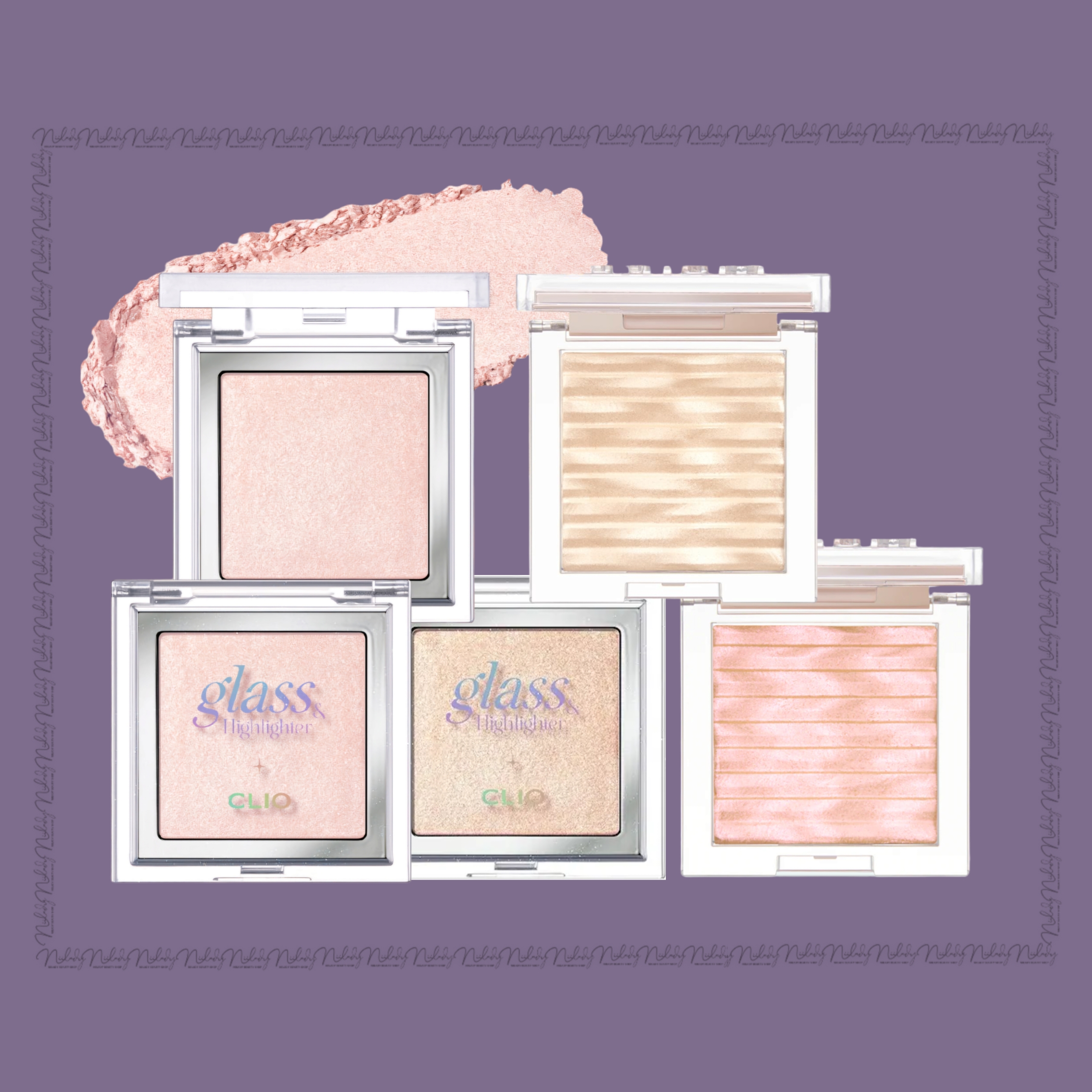 (MẪU MỚI) Phấn bắt sáng Clio Glass Highlighter & Clio Prism Highlighter