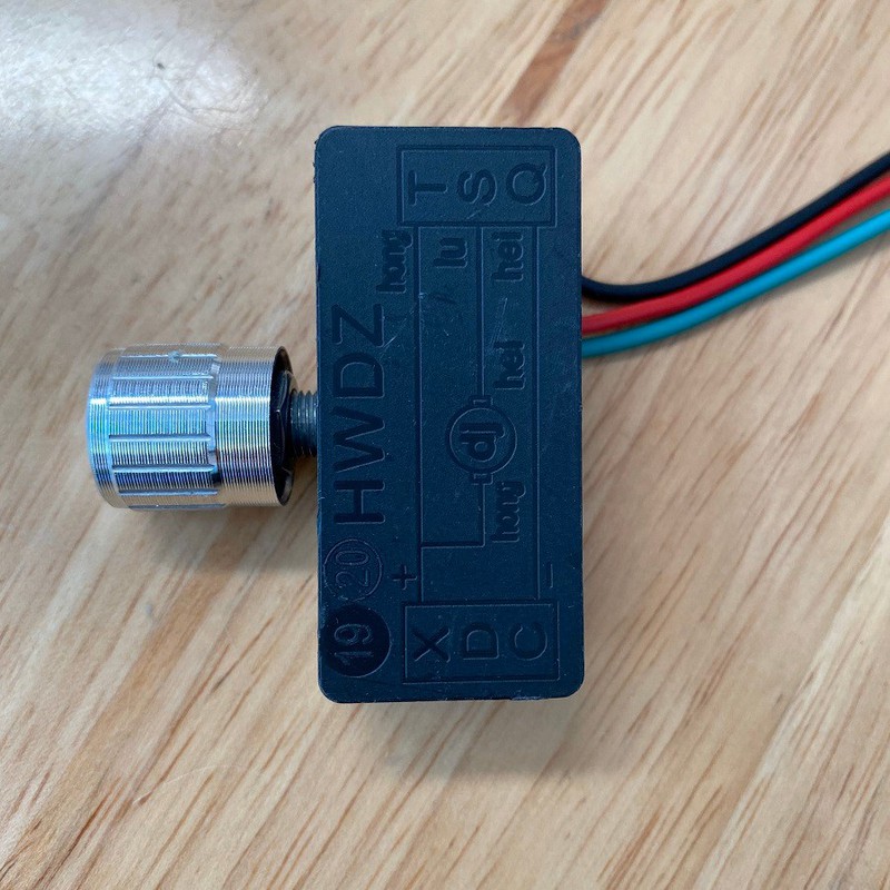 Bộ điều chỉnh tốc độ máy bơm mini - Chiết áp điều tốc 12v