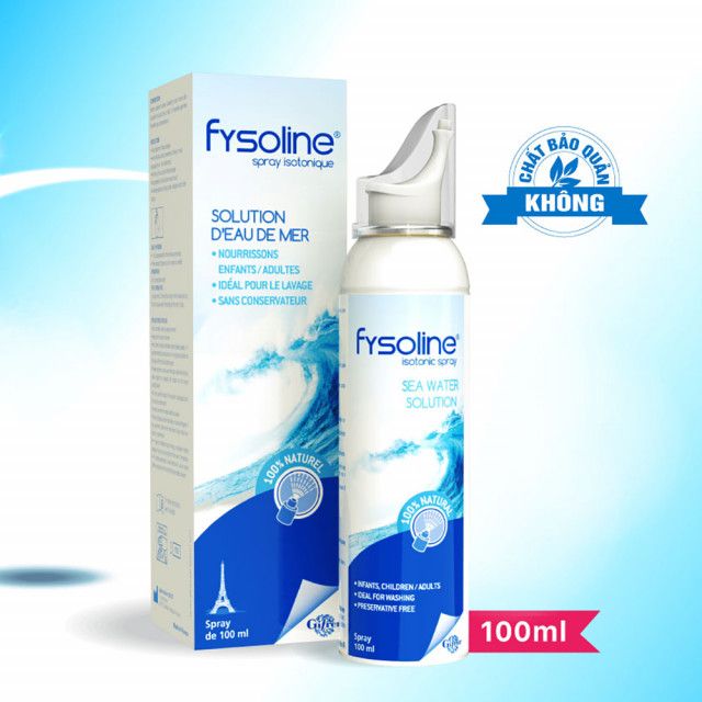 Xịt Mũi Fysoline_ Chính Hãng Giffer (Pháp)