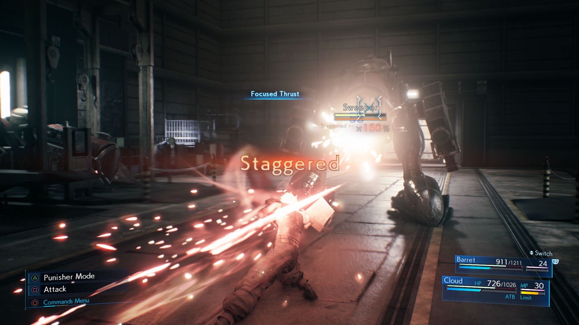 Đĩa chơi game PS4/PS5 : Final Fantasy 7 Remake
