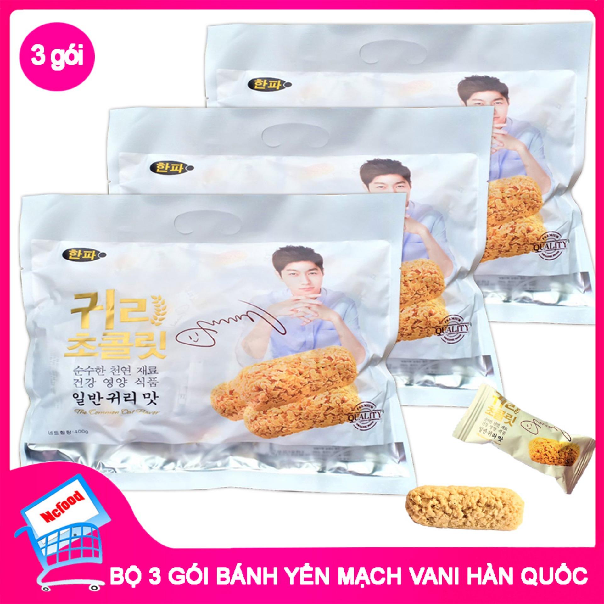 COMBO 3 GÓI YẾN MẠCH TRẮNG HÀN QUỐC (NCFOODVN)