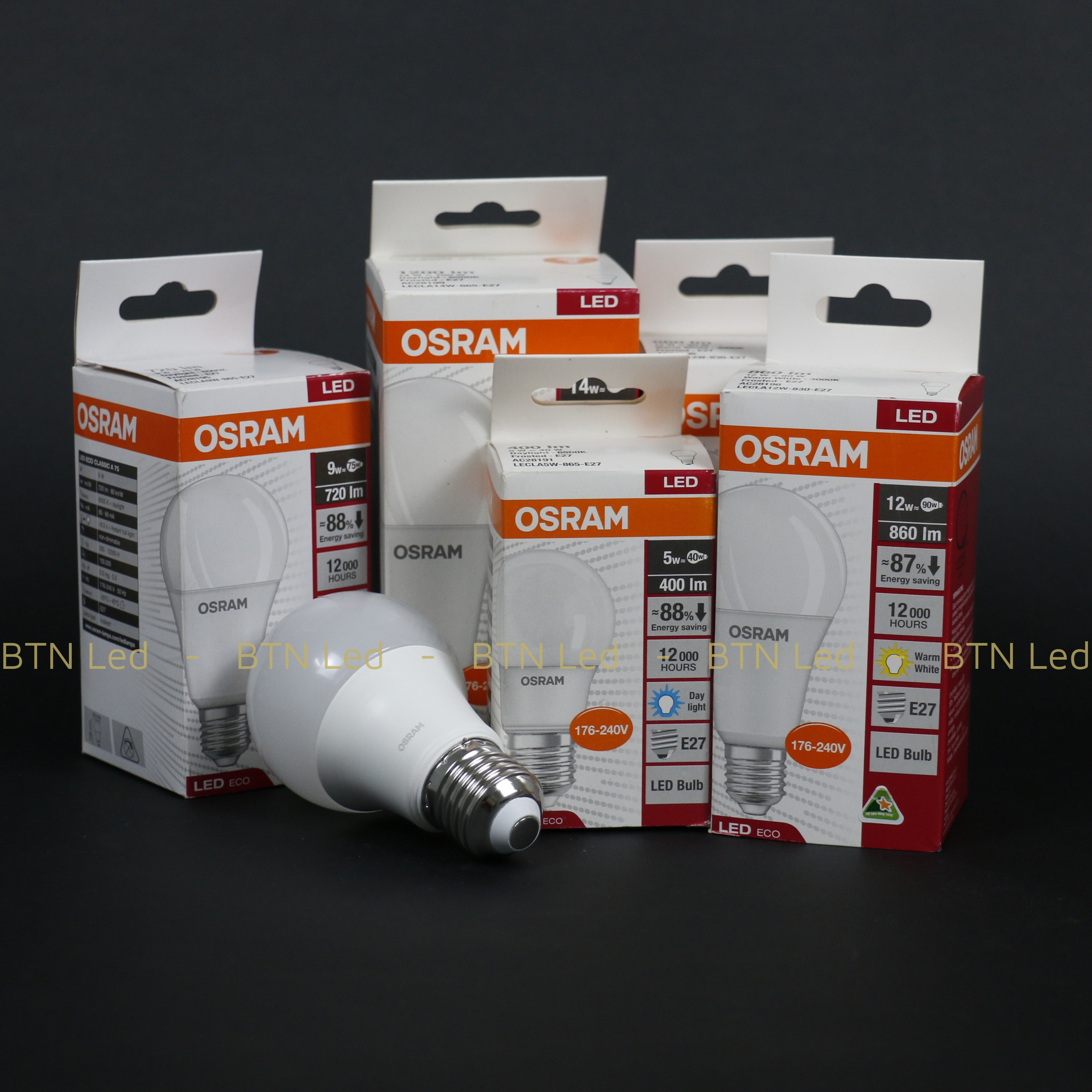 Đèn OSRAM LED Bulb ECO CLASSIC A E27 ( 5W / 7W / 9W / 12W / 14W )