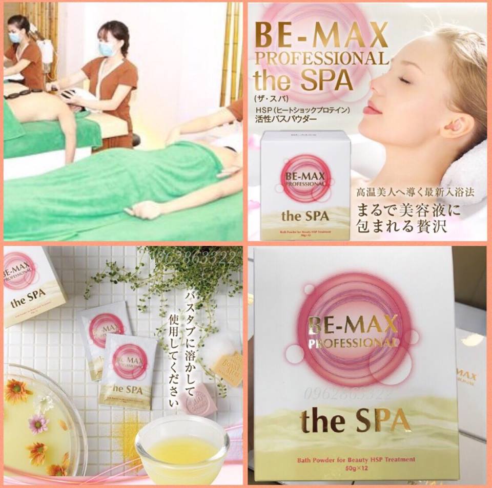 Bột Tắm Trắng Da BeMax The Spa 50gr