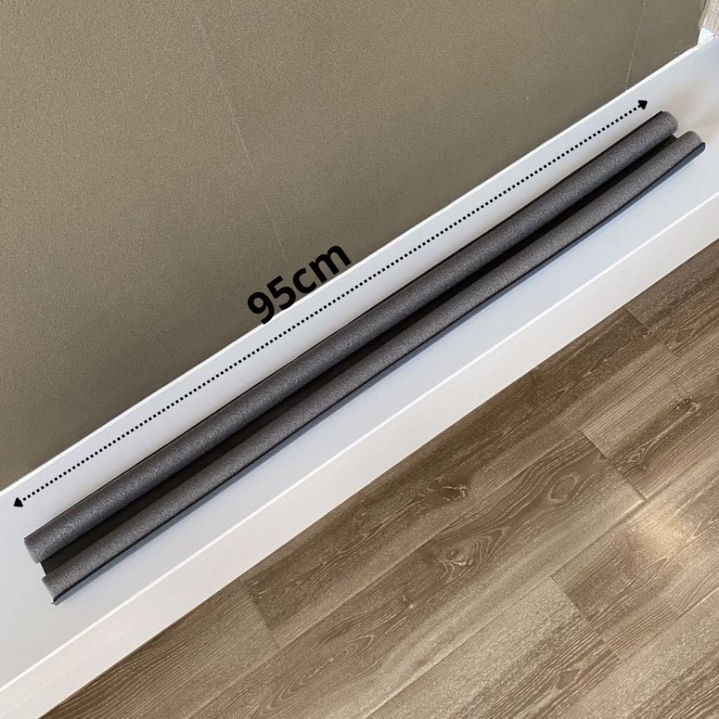 Thanh chặn cửa chắn cửa đa năng 95 cm,Thanh nẹp mút xốp chặn khe cửa