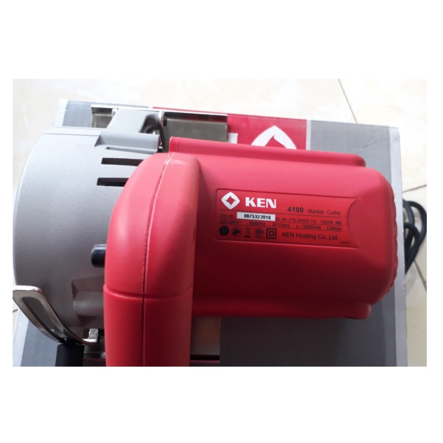 Máy cắt gạch đá 1200W Ken 4100