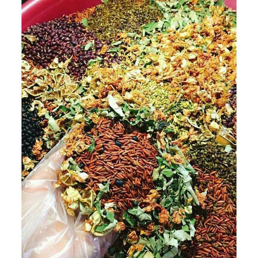 1kg trà ngũ cốc mix hoa nhài