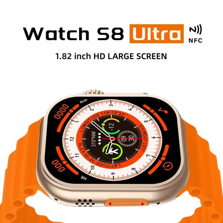 Đồng Hồ Thông Minh Watch S8 Ultra Wifi 5G LTE - Lắp Sim Nghe Gọi, Lướt FB, Tiktok ,Youtube , Wifi chơi game dùng mạng xã hội như 1 chiêc điện thọai di động - Có Định Vị GPS Vị Trí, Pin 800mAh Cực Trâu - Bảo Hành 12 Tháng.