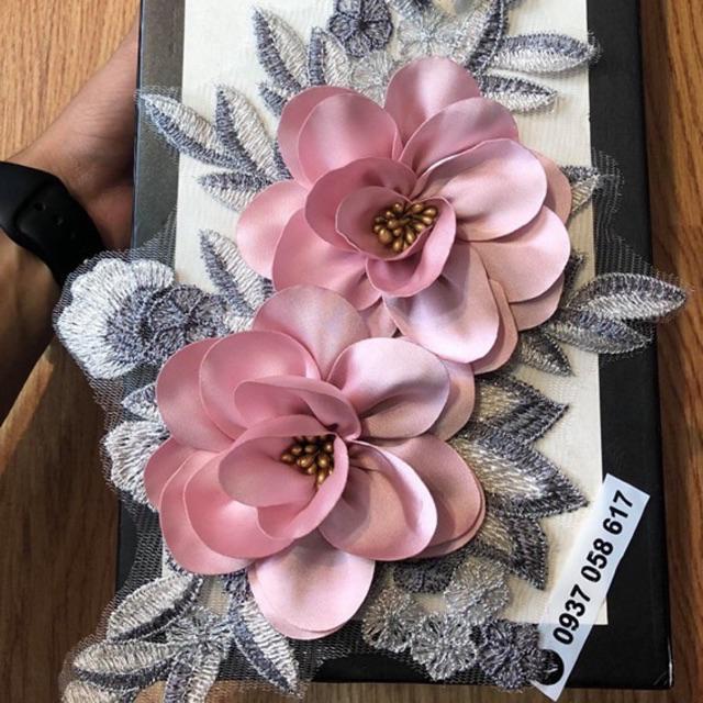Bông 3D kết áo