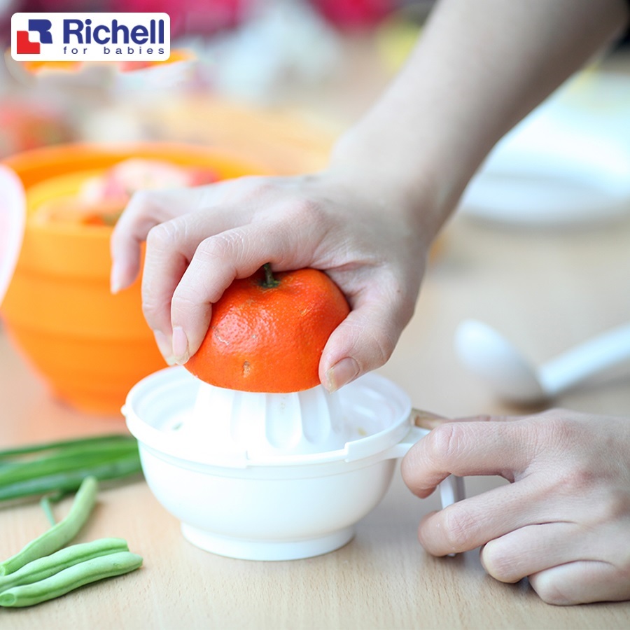 Bộ chế biến ăn dặm kiểu Nhật Richell - 8 món