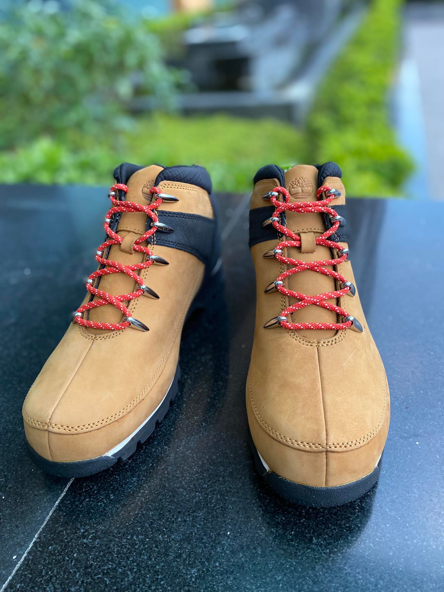 Giày bốt da lộn Timberland Euro Sprint cho nam Phong cách Rust A2HE3
