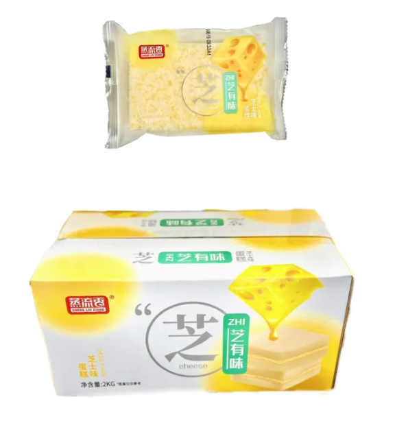 Bánh bông lan vị mật đào, vị cheese