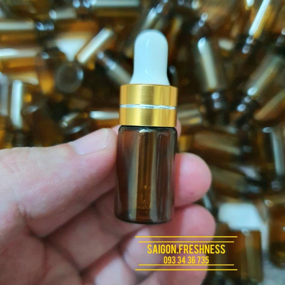 Chai đựng tinh dầu serum thân mỏng ống bóp 3ml 5ml