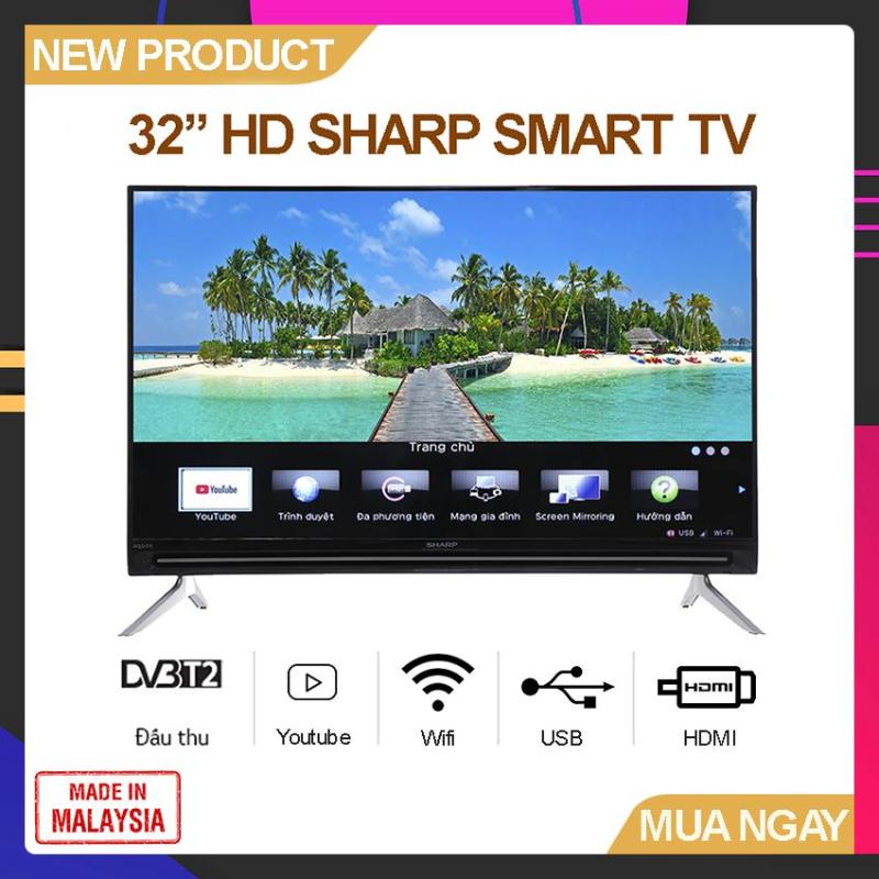 Bảng giá Smart TV Sharp 32 inch HD - Model 32SA4500X Hệ điều hành Easy Smart, Youtube, Tích hợp DVB-T2, Wifi - Bảo Hành 2 Năm