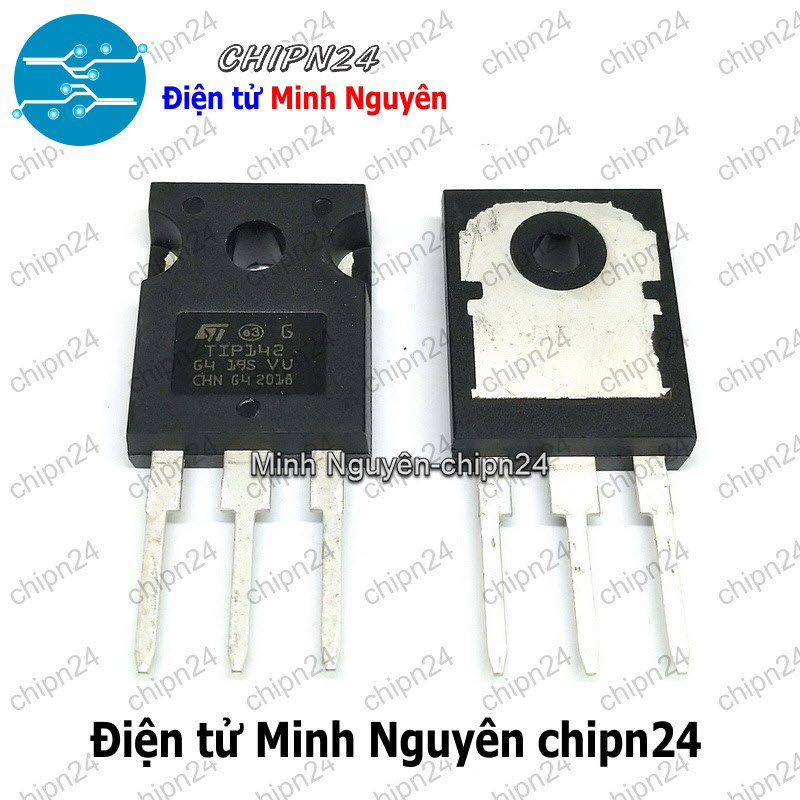 [1 con] (KT2) Transistor TIP142 TO-247 NPN 10A 100V (TIP 142) - HH006924