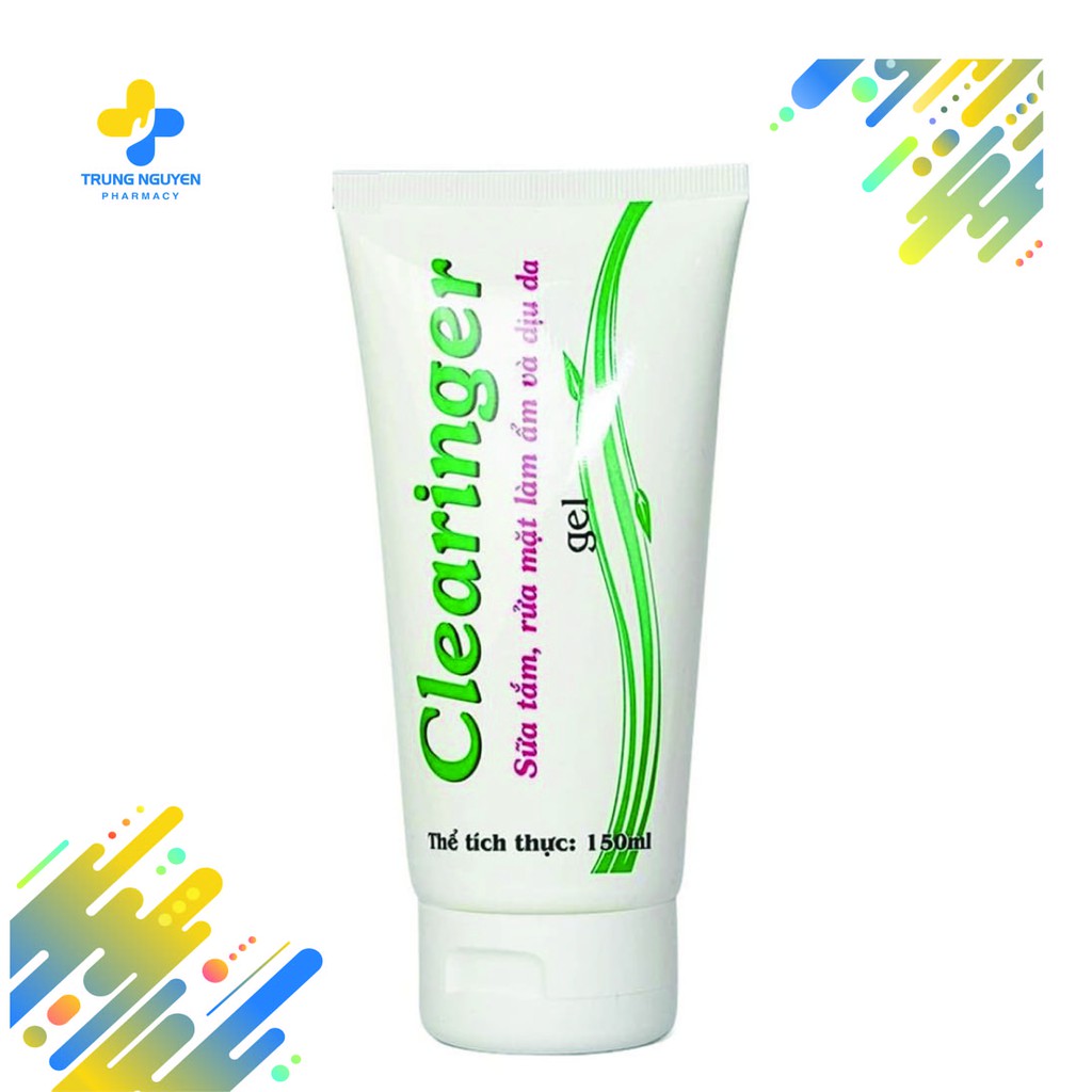 Sữa Tắm, Rửa Mặt Làm Ẩm Và Dịu Da Clearinger