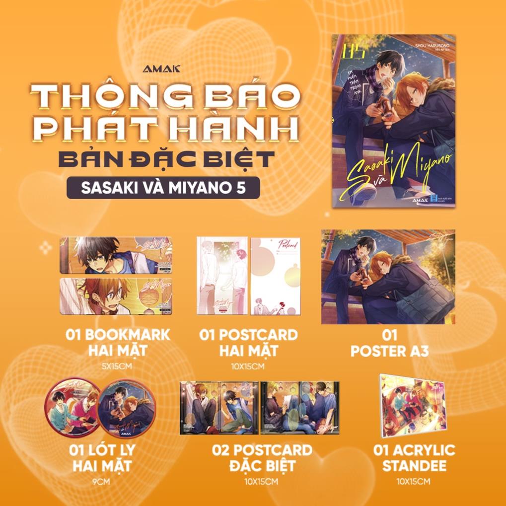 Sách - Sasaki và Miyano tập 5 - AMAK