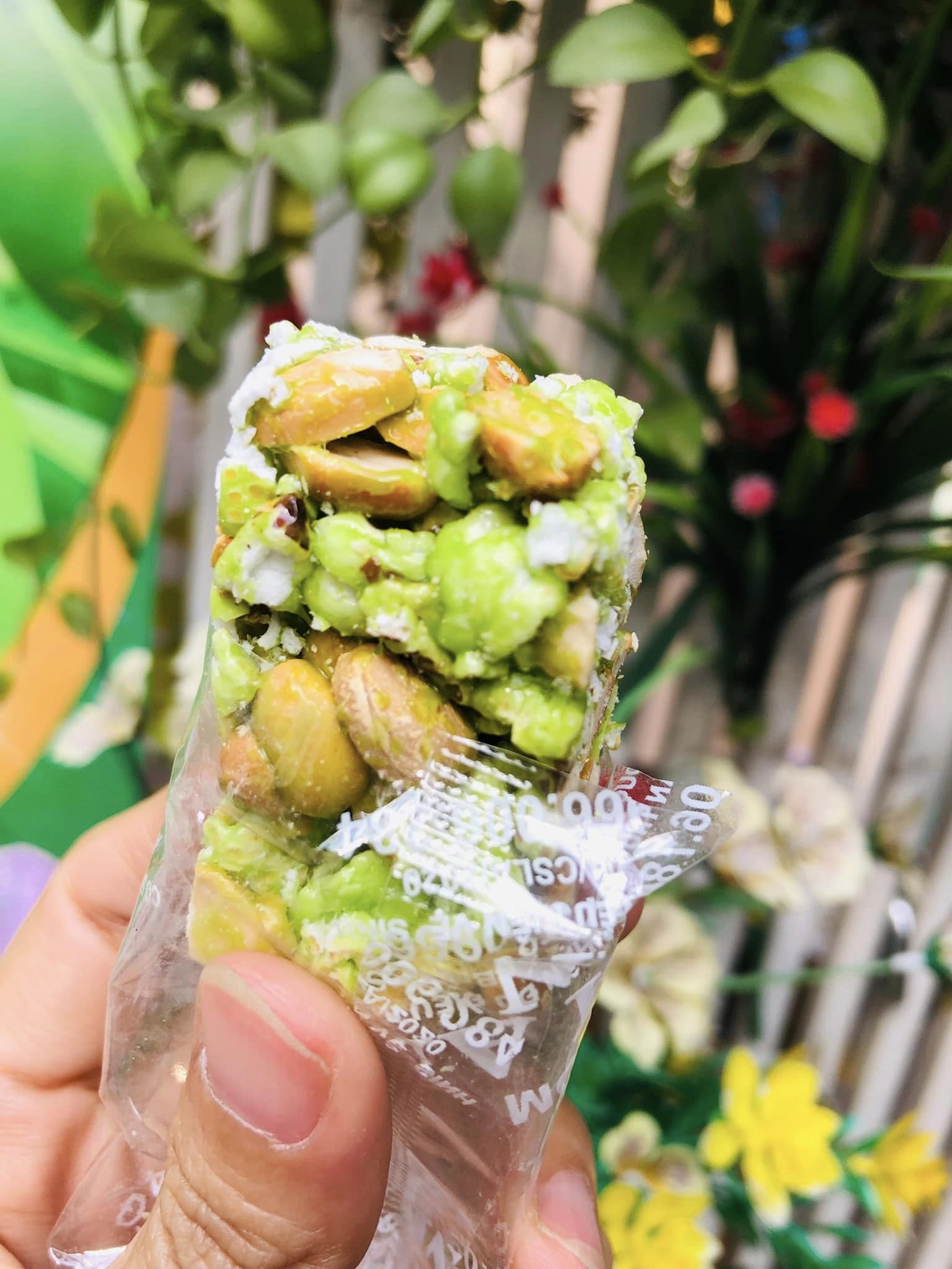 500g Bánh nếp cốm dứa đậu phộng béo béo bùi bùi