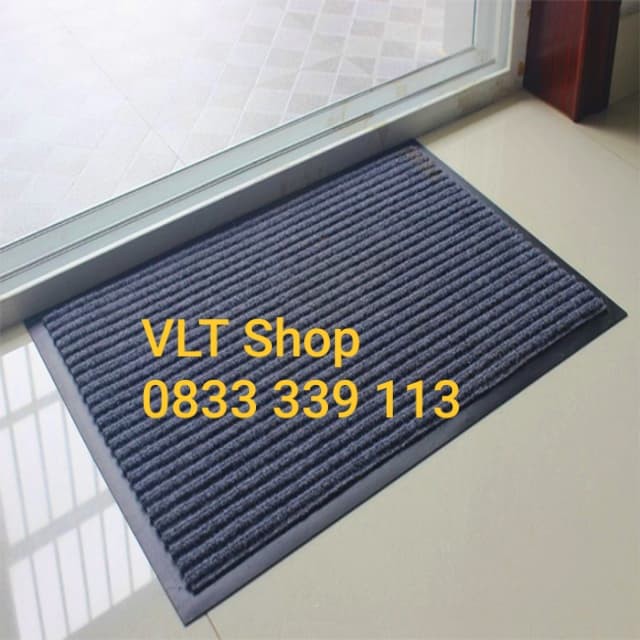 Thảm đế nhựa cfhùi chân 40cm x 60 cm